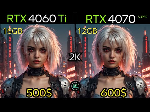 RTX 4060 Ti vs RTX 4070 super : 1440P GAMING TEST