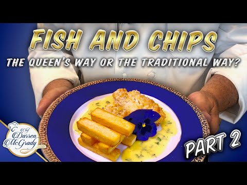 British Fish and Chips - The Queen's Way or The Traditional Way ?  - Part 2