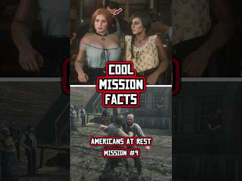 RDR 2 Cool Mission Facts! (Mission #9)