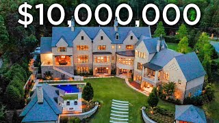 INSIDE a $9,250,000 Modern CASTLE | Atlanta Mega Mansion Tour