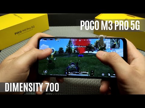 Poco M3 PRO 5G PUBG Test 6/128 ★ Dimensity 700 PUBG ★ Gaming, Gyroscope, Temperatures, Throttling