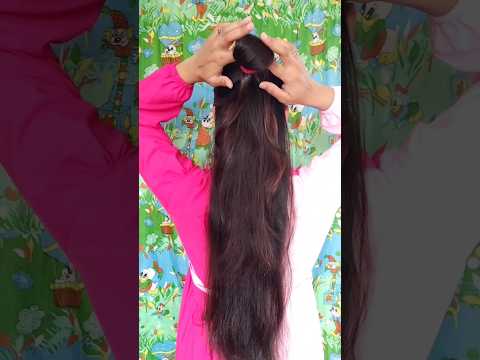 Hairstyle Tutorials || 2 Easy Half Up Hairstyles For Girls #shorts #ytshorts #hairstyle #hair