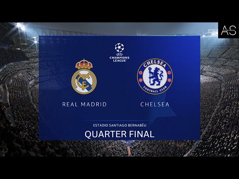 REAL MADRID vs CHELSEA | Quarter Final First Leg Highlights | Champions Leauge 22/23 | FIFA 23