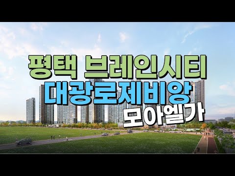 평택 브레인시티 첫분양 ! 대광로제비앙모아엘가 6월 오픈예정🎉