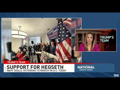 Pete Hegseth confirmation starts in U.S. Senate as first member of Trump team to face hearing