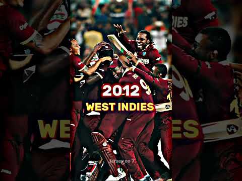 ICC MEN'S T20 World Cup Winners (2007 to 2021)#shorts #t20worldcup