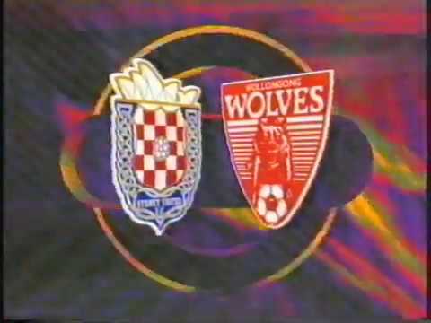 Sydney United v Wollongong, Round 20, 1994/95 NSL