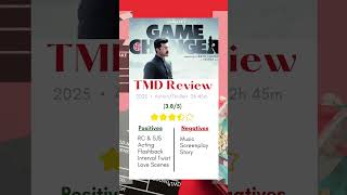 Game Changer Movie Review | Ram Charan | Global Start Movie Review | Shankar | @TMD