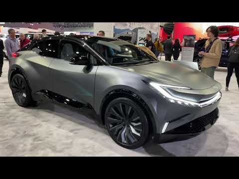 Toyota Compact EV SUV bZ First Look