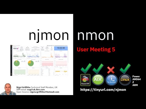 njmon User Meeting 5