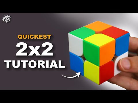 QUICKEST 2x2 RUBIK'S CUBE TUTORIAL | How to solve in 4 minutes