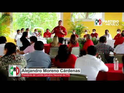 ALEJANDRO MORENO CONVOCA A MILITANCIA PRIISTA EN YUCATÁN A SEGUIR TRABAJANDO CON UNIDAD E INCLUSIÓN