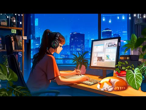 Daily Work Space 📂 Lofi Deep Focus Study/Work Concentration [chill lo-fi hip hop beats]