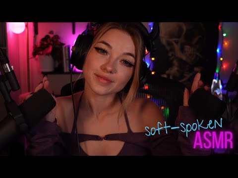 Soft Spoken ASMR [explaining everything I do]