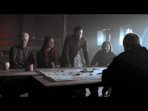 Jon & Sansa discuss Battle Plans to retake Winterfell | Game of Thrones: 6x05 | HD 1080p