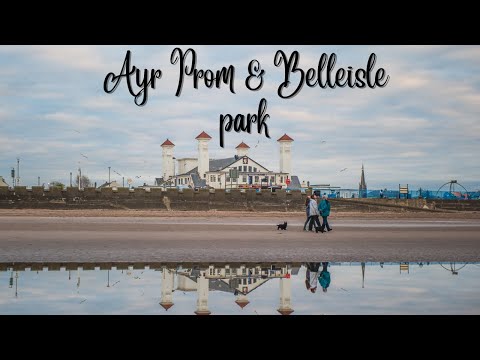 Walk along Ayr promenade & through Belleisle park & golf course