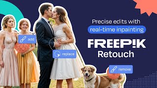 Freepik Retouch - Edit, remove, add with Generative AI