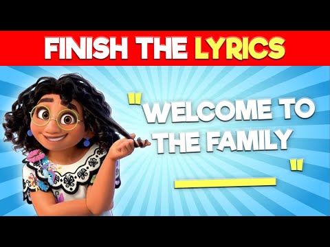 Finish the Lyrics Disney Edition