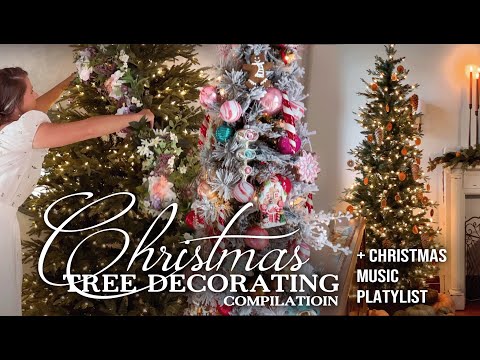 Christmas Tree Decorating Compilation 🎄Christmas Tree Decorating Ideas Videos YouTube