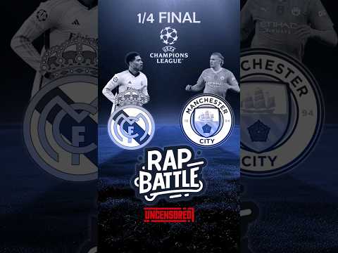 Real Madrid vs Manchester City | Batalla de Rap #futbol  🎵💥