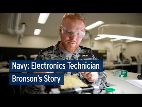 Navy: Electronics Technician - Bronson's Story