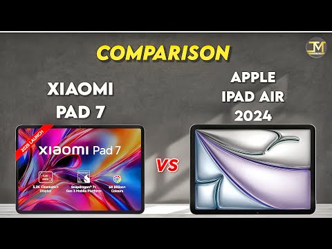 Xiaomi Pad 7 vs iPad air 2024 : Which Tablet is Best 🤔❓