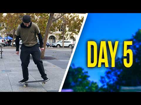 How to crab walk on a skateboard for beginners | Daily Skateboarding Lessons Day 5