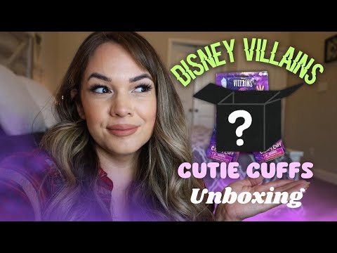 Disney Cutie Cuff Unboxing 📦 🔥 DISNEY VILLAINS