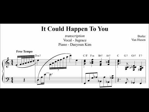 'It Could Happen To You' | vocal & piano duo | with Jugrace