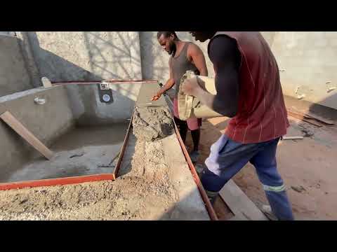 DIY HOW TO BUILD A SWIMMING POOL IN AFRICA | PART 3 | #lusaka #construction #diy #swimmingpool