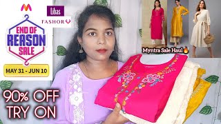 Huge Myntra Sale Haul🥰 2024 trendy collection #festive #vaccation wear #under1000 #EORS Sale reviews