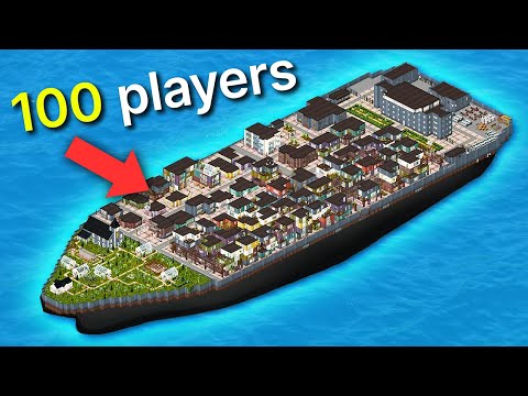 100 Players Simulate Ship Civilization in Project Zomboid