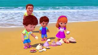 "Beach Party Fun 🎉🏖️ - Sand, Surf, and Smiles for Kids 🌞🌊 | A Joyful Summer Adventure!"