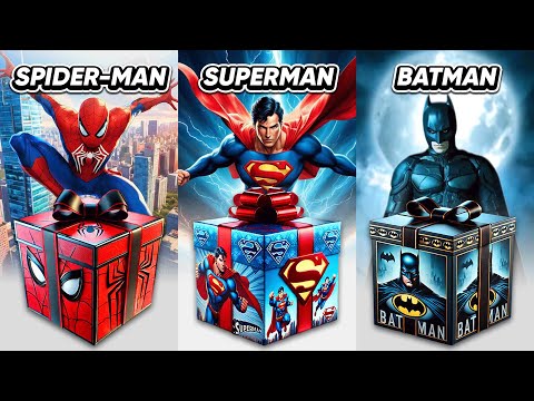 Choose Your Gift...! Spider-man, Superman or Batman 🕷️🦸‍♂️🦇 How Lucky Are You? 😱 Quiz Shiba