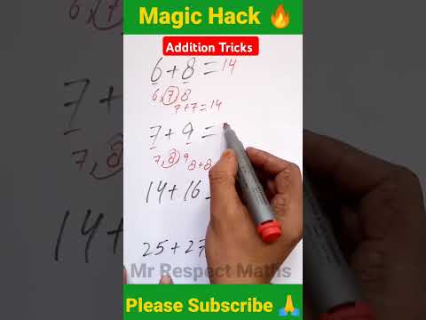 Fast Addition Tricks #maths #vedicmathstricksforfastcalculation