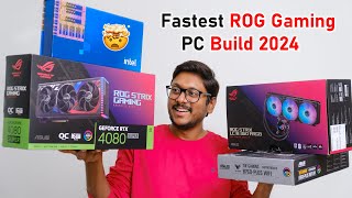 Fastest ROG Gaming PC Build 2024... Heaven for Gamers !? 🤯🔥