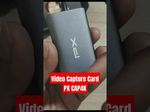 Unboxing Video Capture Card PX CAP4K | Capture Card Terbaik Dikelasnya #pxcap4k #videocapture #px