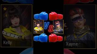 KELLY VS XAYNE 😲 #freefire #gaming  #pocox3handcam