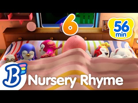 🎉 Six in the Bed + More Nursery Rhymes | Badanamu Nursery Rhymes & Kids Songs