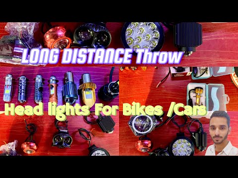 Long  Distance Throw Lights For Bikes And Cars | Cheap Rate Price#bikemodification