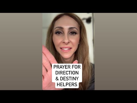 Prayer for Direction & Destiny Helpers