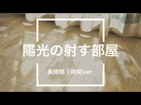 【フリーBGM】陽光の射す部屋 1時間版【ピアノ/作業用BGM】