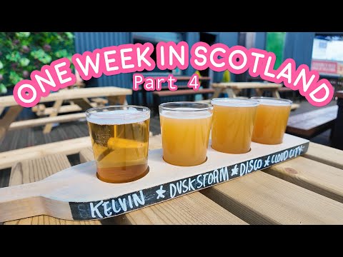 ☆One Week In Scotland Part 4 : Glasgow East End,  Glasgow Necropolis, GOMA & Dry Gate Brewery☆