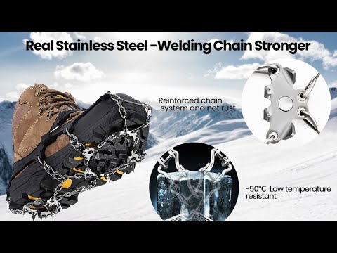 EnergeticSky Crampons Ice Traction Cleats | $100k Bonuses in Description