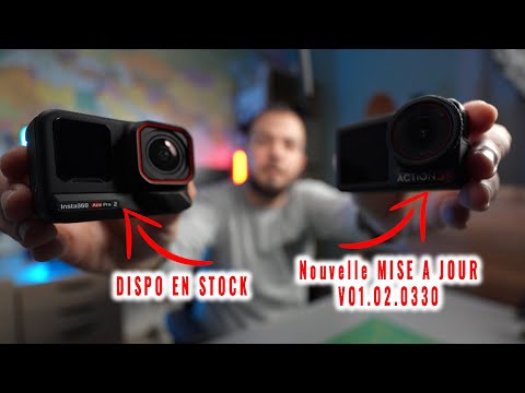 Quoi de neuf  - mise à jour DJI action 5 pro et la insta360 ace pro disponible