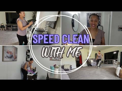 SPEED CLEAN WITH ME | DEEP CLEAN KITCHEN | CLEAN WITH ME