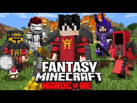 100 Players Simulate a Minecraft Fantasy Tournament