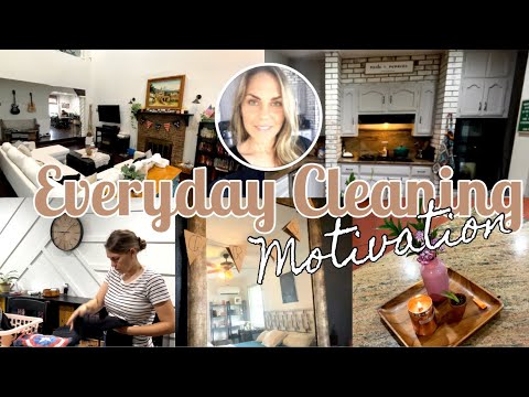 Saturday Cleaning Motivation | Relaxing Rainy Day Clean with Me 2021 | Everyday Cleaning Motivation