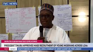 President Tinubu Approves Mass Recruitment Of Young Nigerians Across LGAs