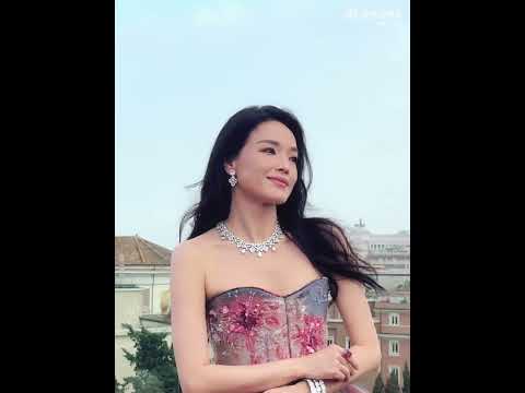 Shu Qi charming during Bvlgari Aeterna's High Jewerly Show in Rome #fashion #shuqi #bvlgari #shorts